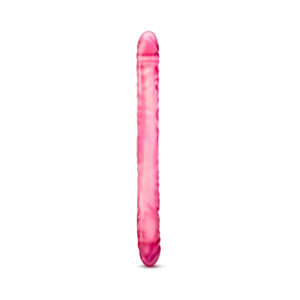 Alternative view of B Yours 18 in. Double Dildo Pink