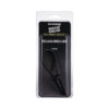 Rock Solid Black Silicone Double Lock Adjustable  Lasso/Bolo