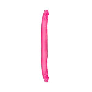 B Yours 16 in. Double Dildo Pink - Image 3
