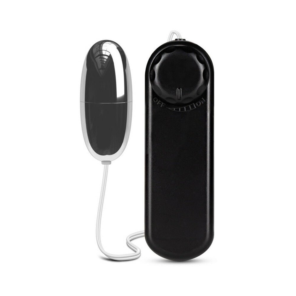 B Yours Silver Power Bullet Remote-Controlled Egg Vibrator Black - Image 2
