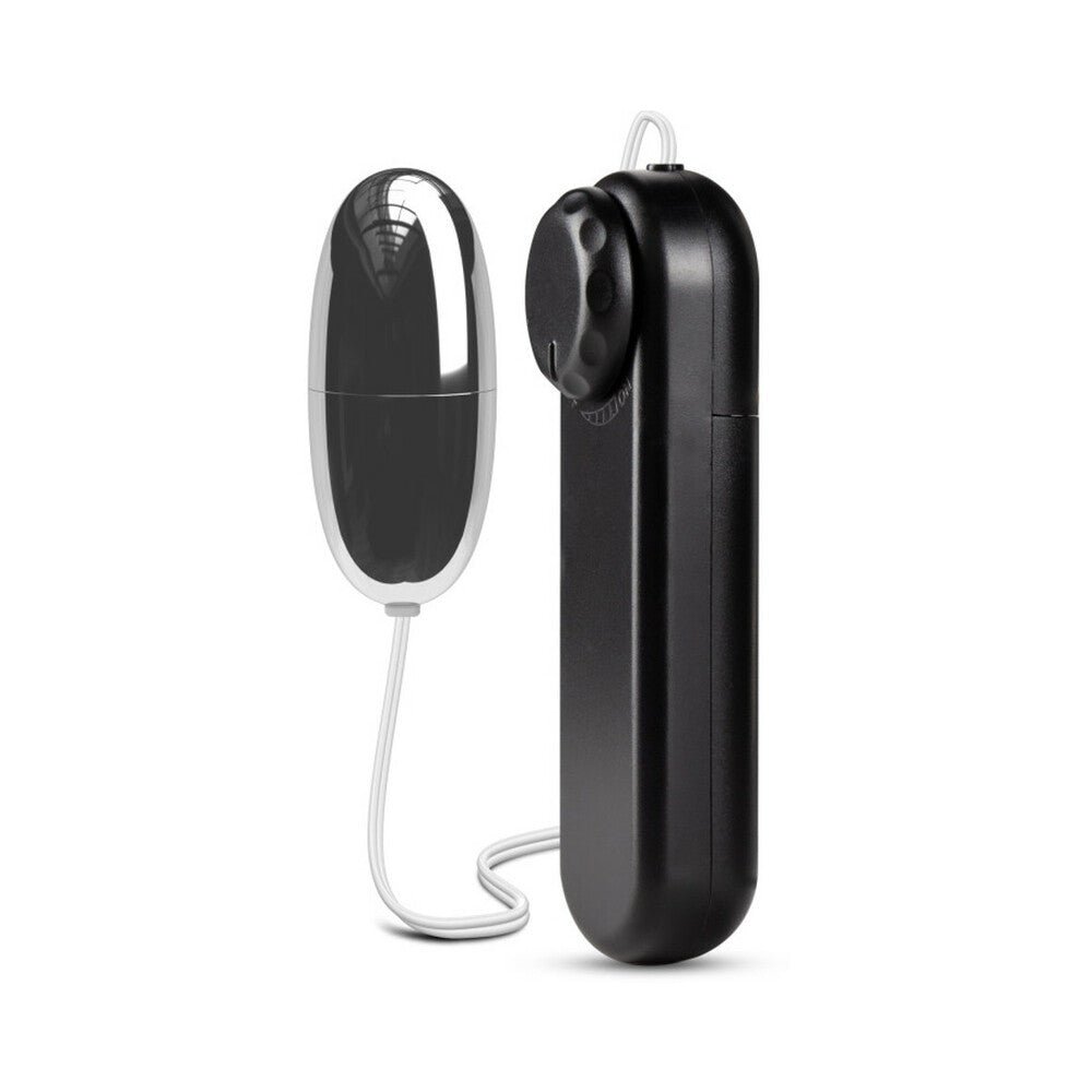B Yours Silver Power Bullet Remote-Controlled Egg Vibrator Black - Image 3