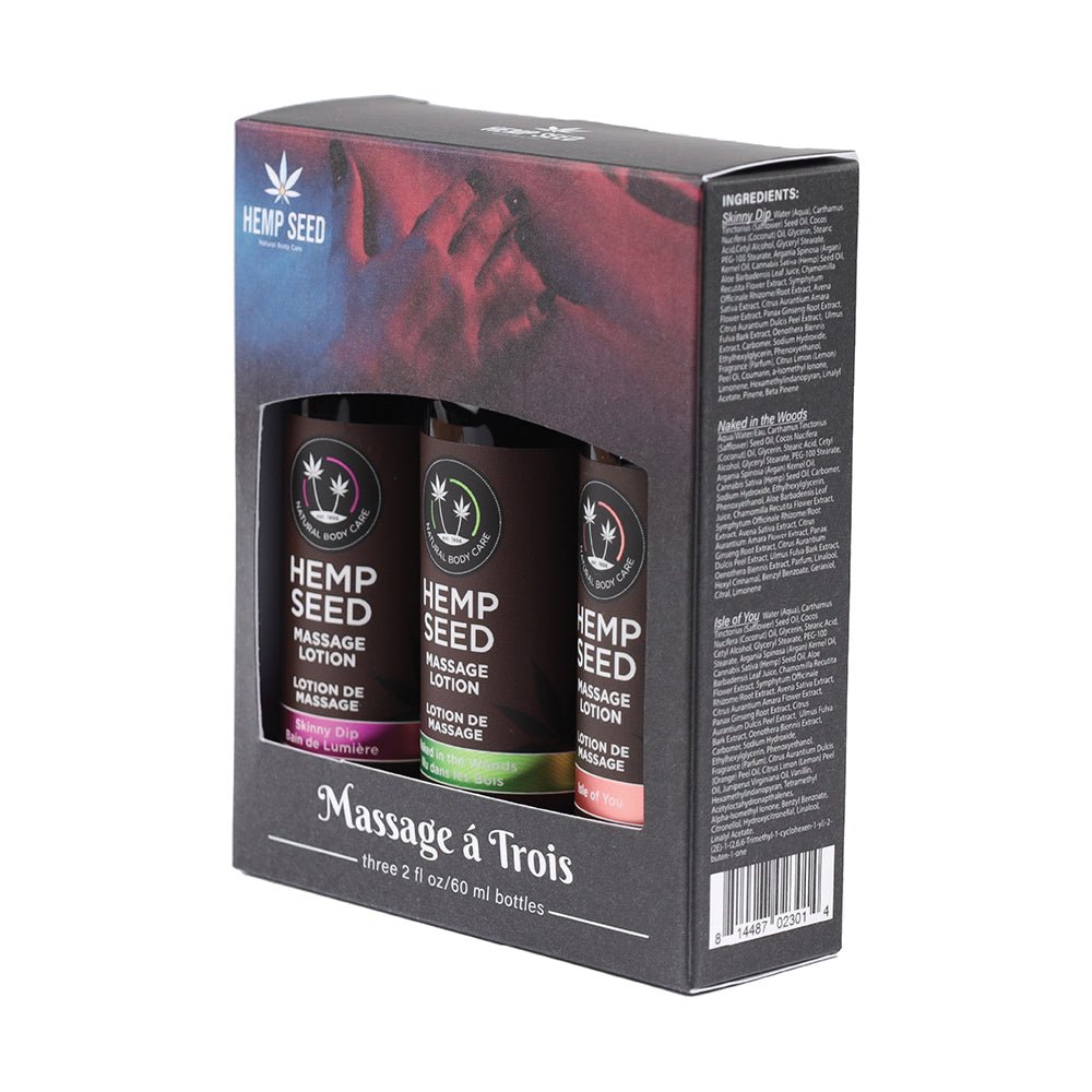 Earthly Body Gift Set Massage A Trois: Isle of You, Skinny Dip, Naked in the Woods - Image 3