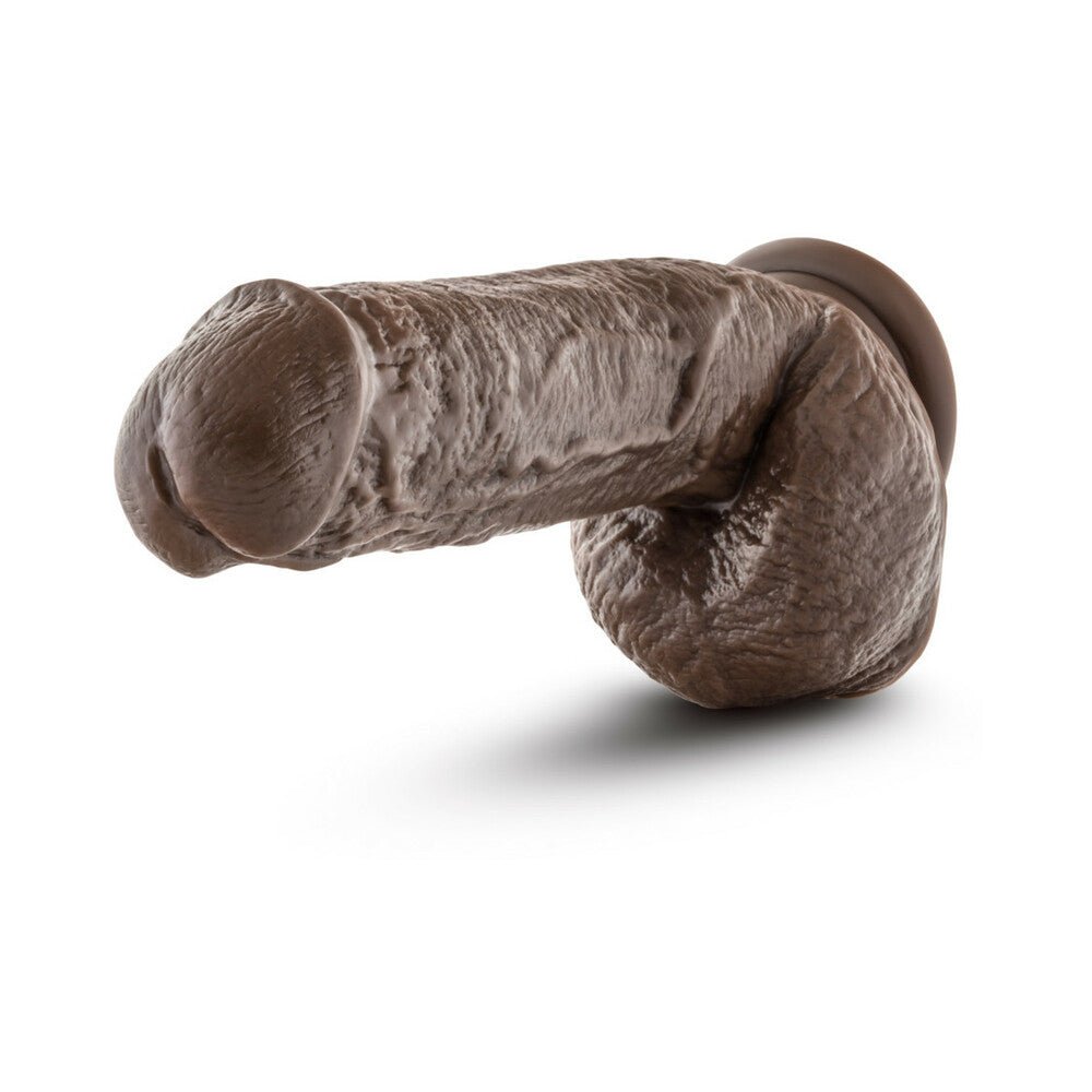 Dr. Skin Mr. D Realistic 8.5 in. Dildo with Balls Brown - Image 4