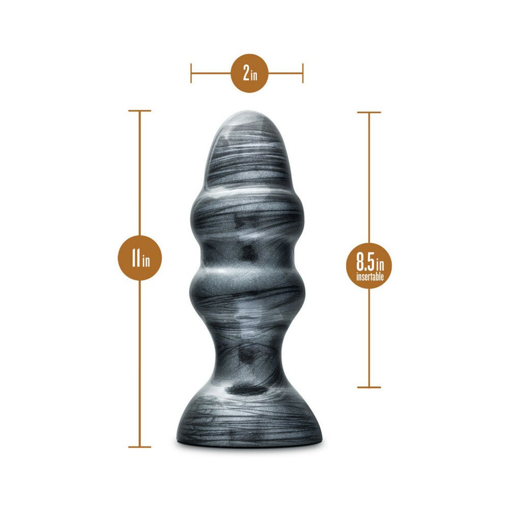 Jet Stealth 6.5 in. Anal Plug Carbon Metallic Black - Image 4