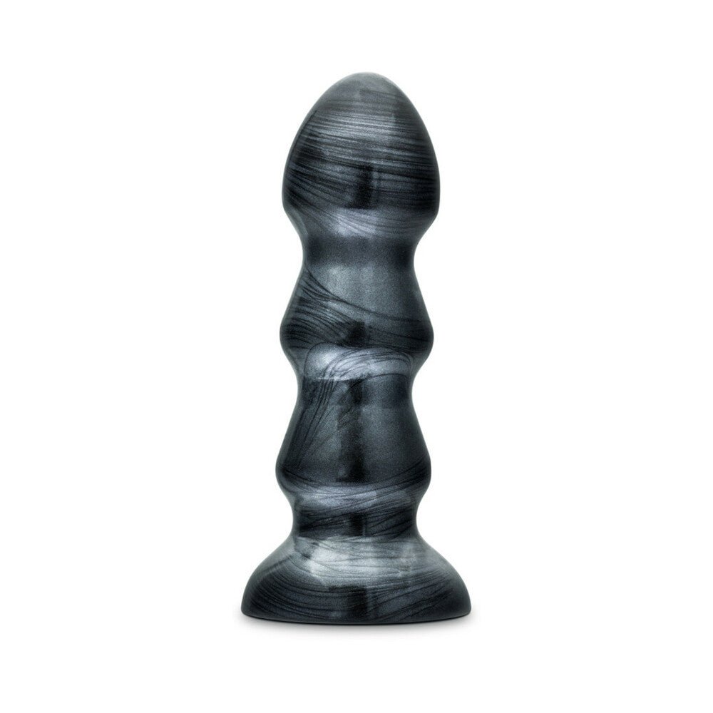 Jet Black Jack 7 in. Anal Plug Carbon Metallic Black - Image 2