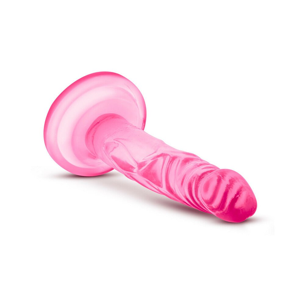 Naturally Yours 5 in. Mini Cock Realistic Dildo Pink - Image 4
