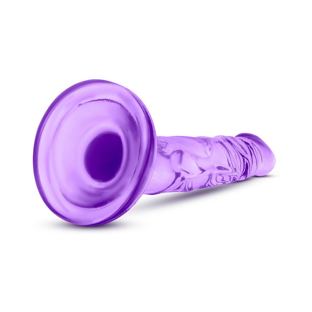 Naturally Yours 5 in. Mini Cock Realistic Dildo Purple - Image 5