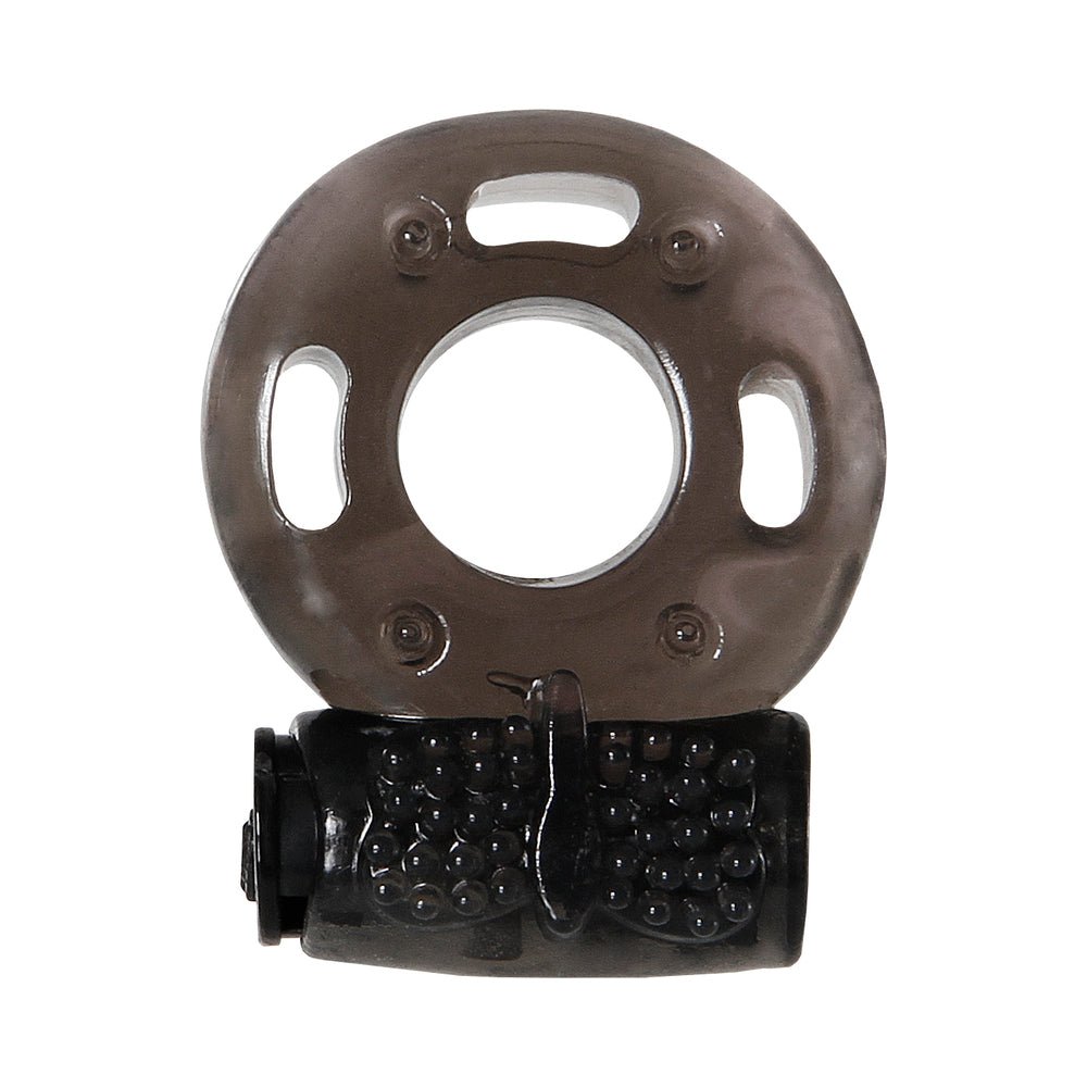 Evolved One Night Stand Ring of Fire Vibrating Cockring Smoke - Image 2