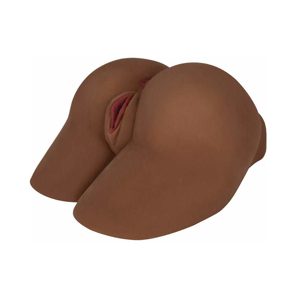 Curve Toys Mistress Perfect Fuck Sasha Backdoor Vibrating Anal Masturbator Brown - Image 2