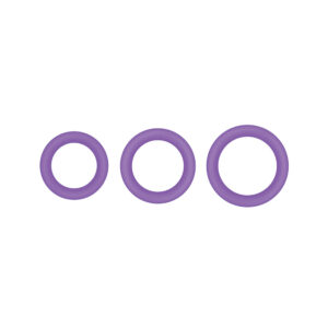 Alternative view of Firefly Halo Cock Ring Medium Purple