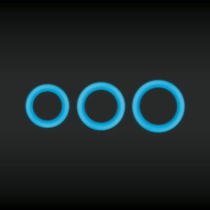 Firefly Halo Cock Ring Medium Blue - Image 3