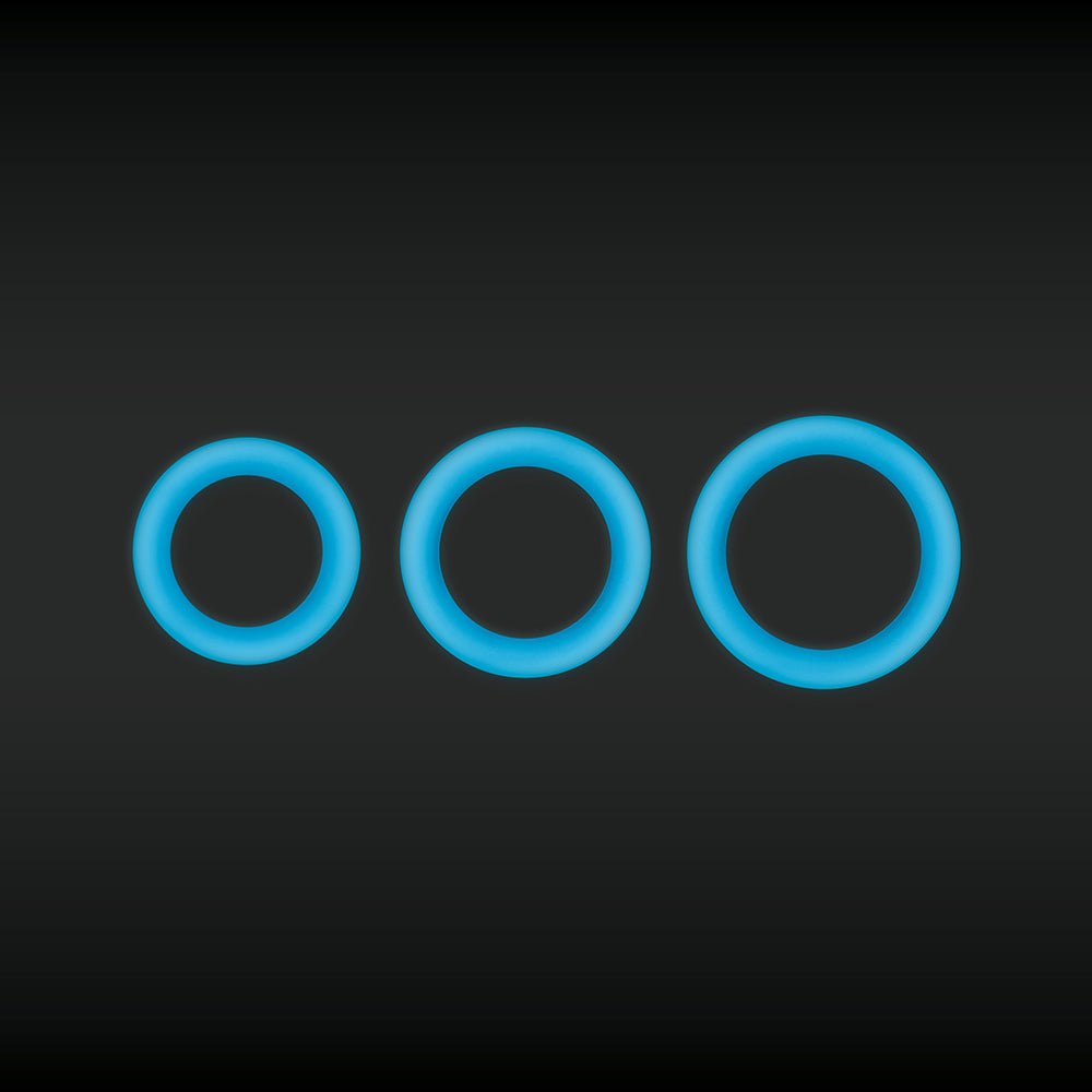 Firefly Halo Cock Ring Medium Blue - Image 3