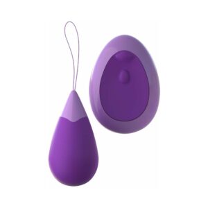 Alternative view of Fantasy For Her Remote Kegel Excite-Her Rechargeable Silicone Trainer Purple