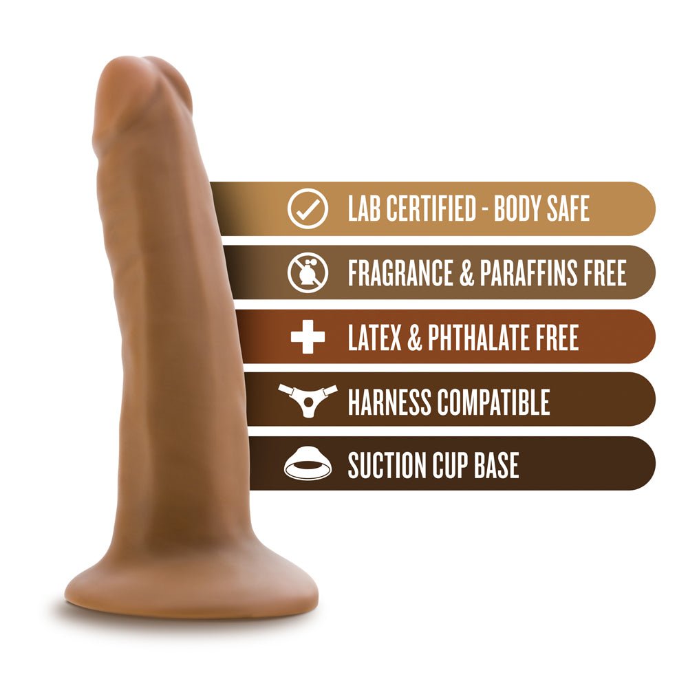 Dr. Skin Realistic 5.5 in. Dildo Tan - Image 7