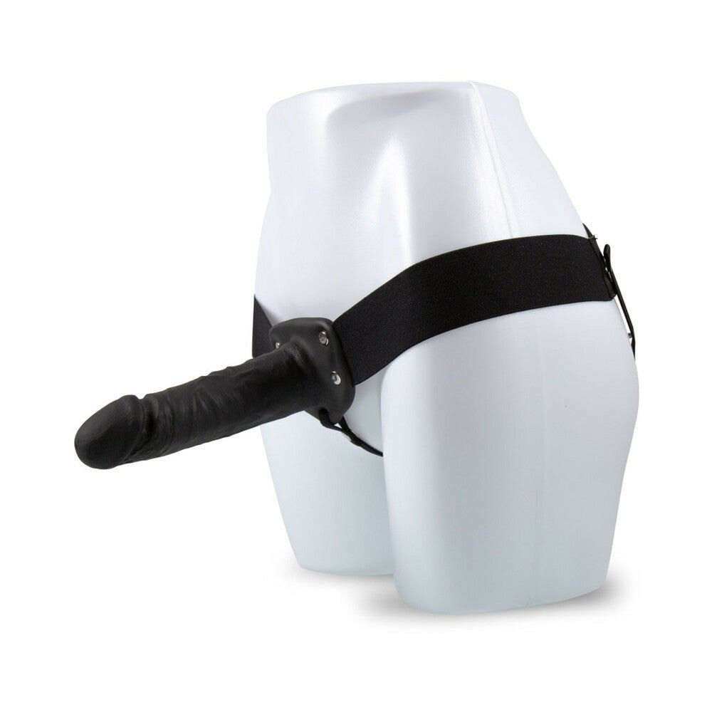 Dr. Skin 7 in. Hollow Strap-On Black - Image 2