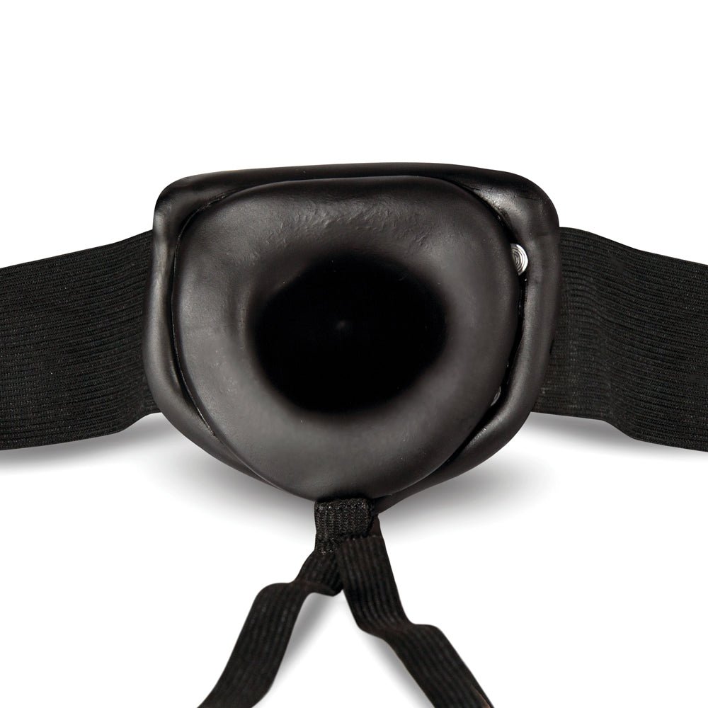 Dr. Skin 7 in. Hollow Strap-On Black - Image 5