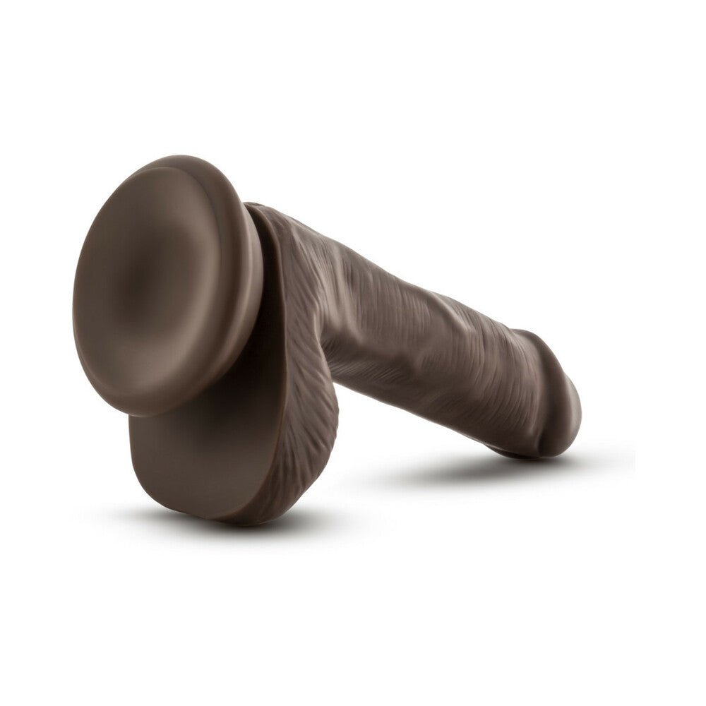 Loverboy Top Gun Tommy Realistic 6 in. Dildo with Balls Brown - Image 5