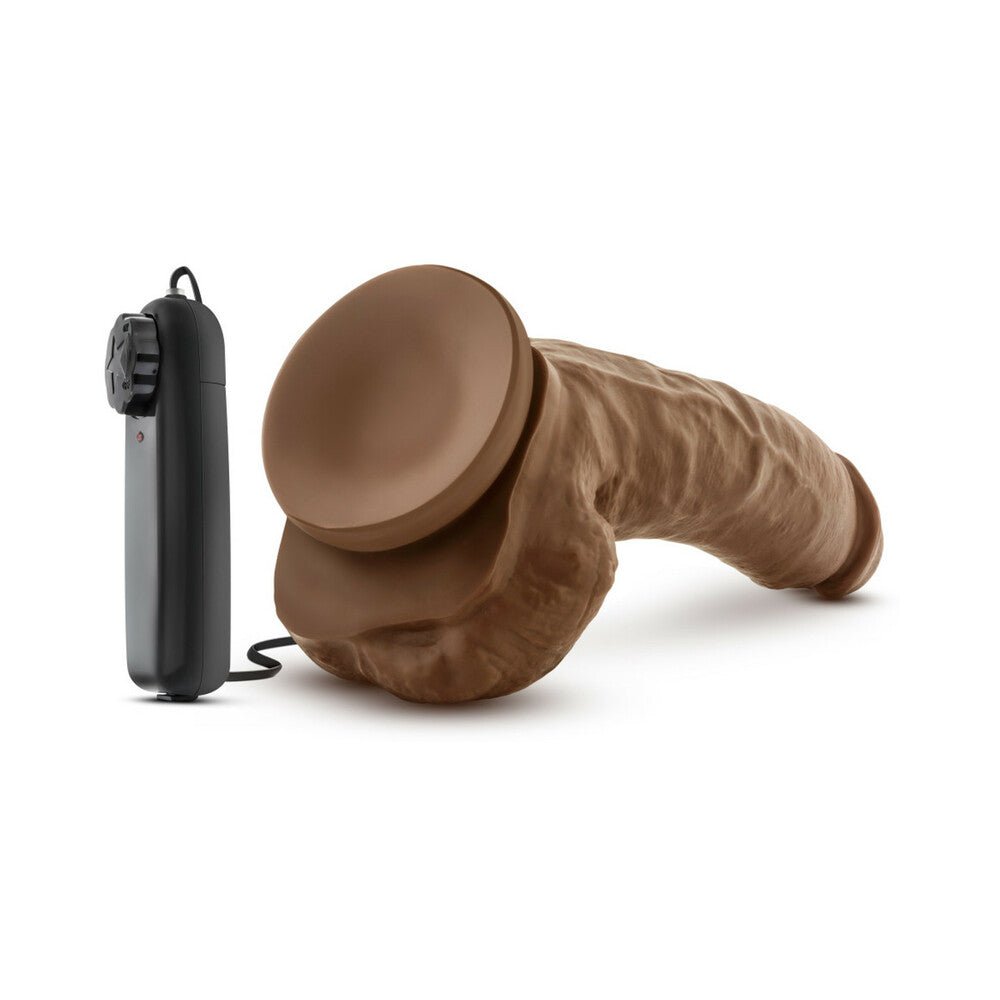 Loverboy The Boxer Remote-controlled 9 in. Vibrating Dildo with Balls Tan - Image 5