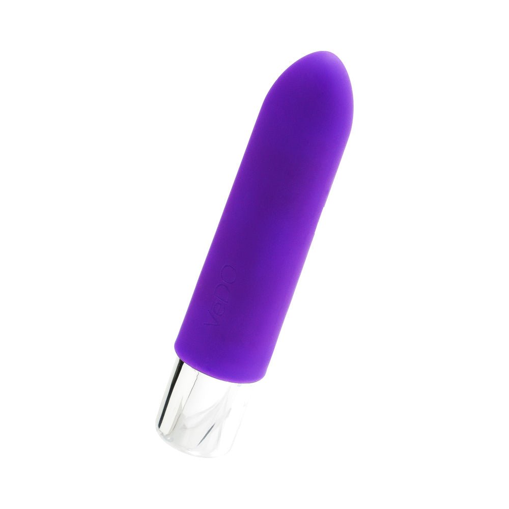 VeDO Bam Mini Rechargeable Bullet Vibe - Indigo - Image 3