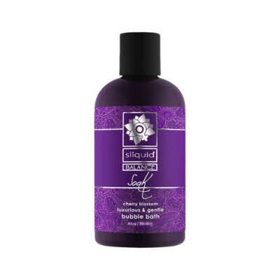 Sliquid Balance Soak Bubble Bath Cherry Blossom 8.5 oz.