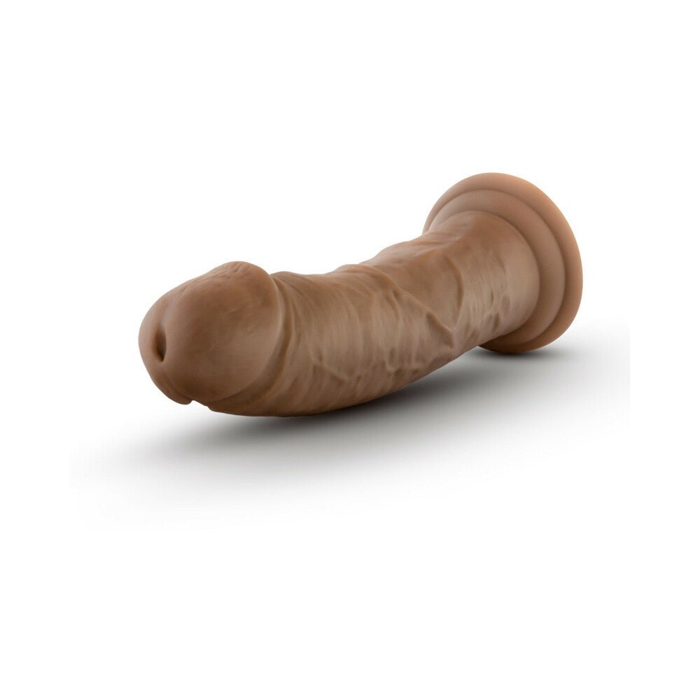 Au Naturel 8 in. Posable Dual Density Dildo Tan - Image 4