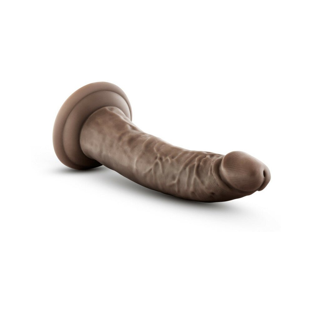 Dr. Skin Realistic 7.5 in. Dildo Brown - Image 4