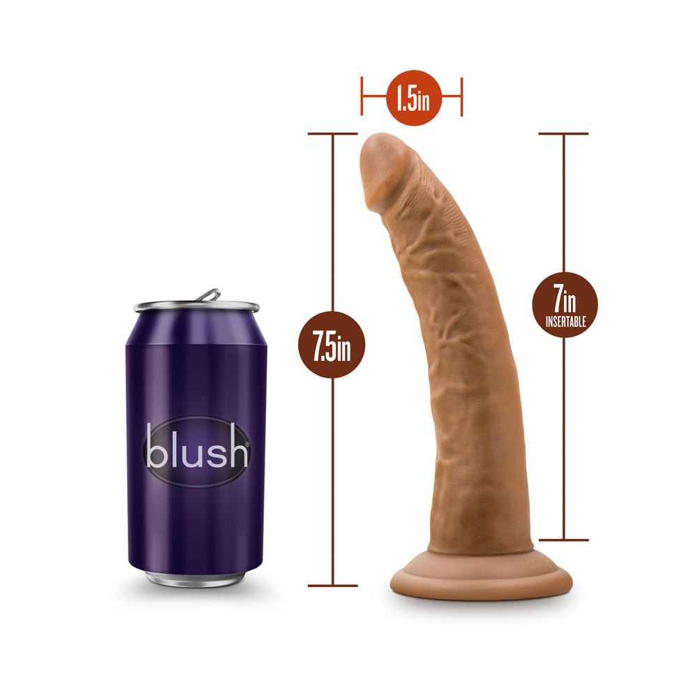 Dr. Skin Realistic 7.5in. Dildo Tan - Image 7