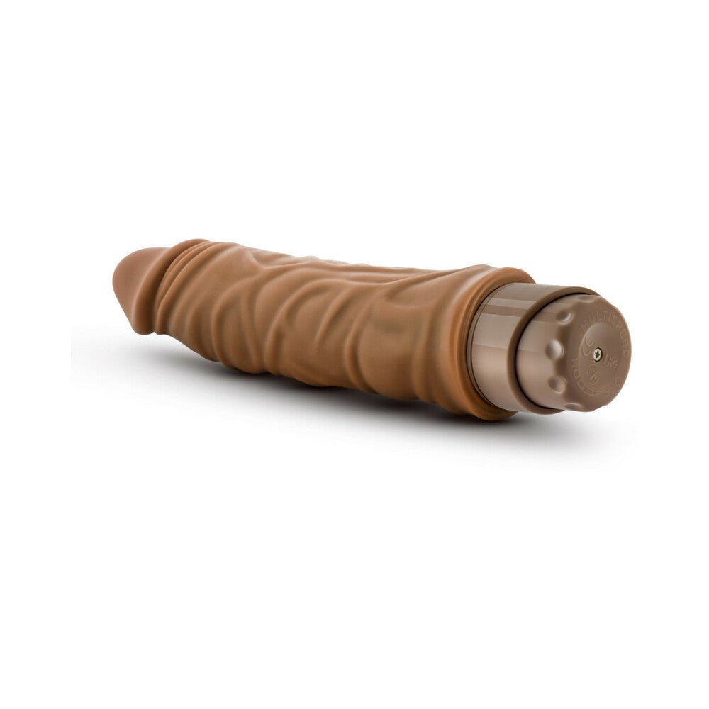 Dr. Skin Cock Vibe 10 Realistic 8.5 in. Vibrating Dildo Tan - Image 5