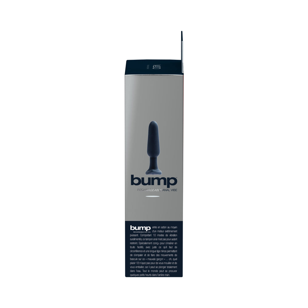 VeDO Bump Rechargeable Anal Vibe - Just Black - Image 7