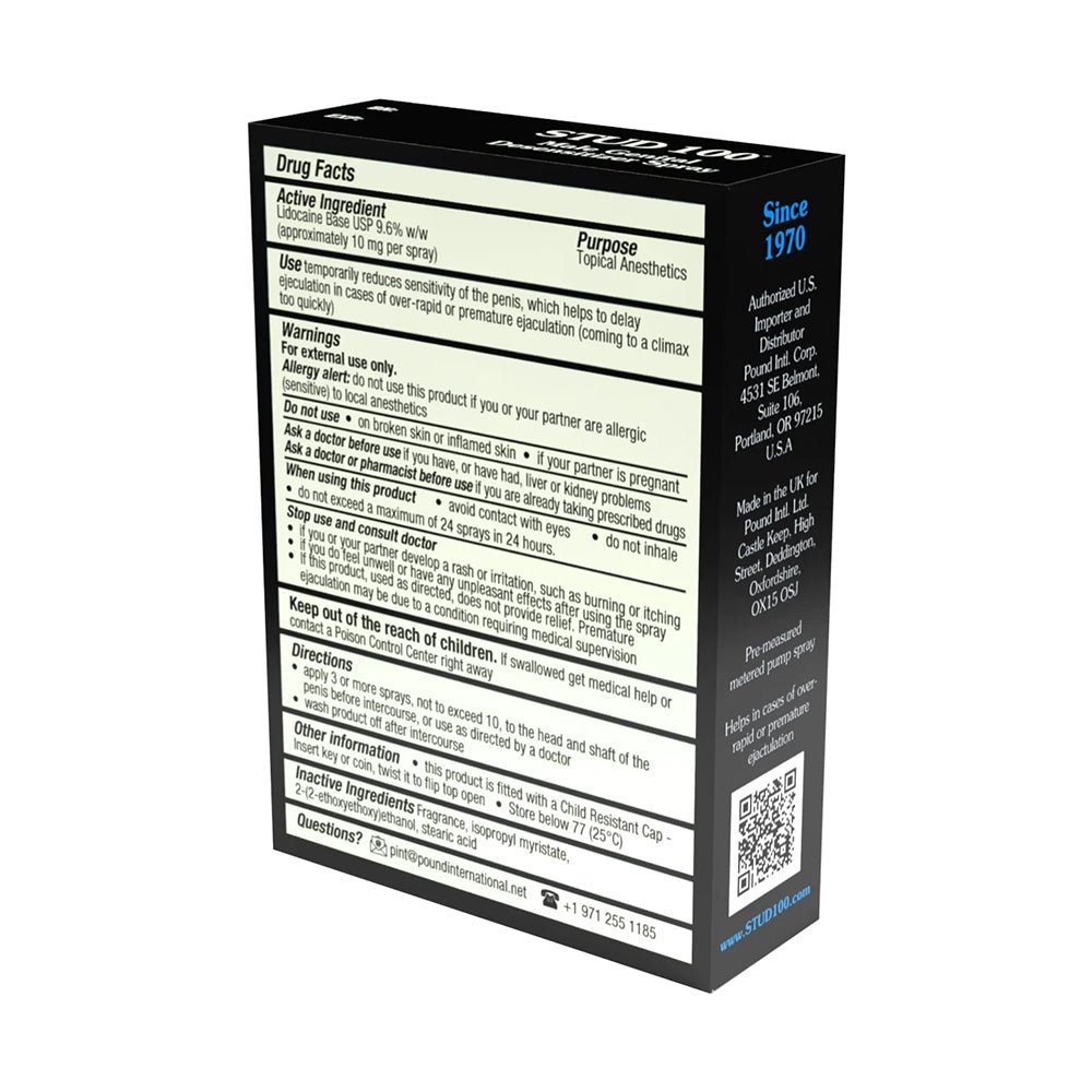 Stud 100 Desensitizing Spray 0.44 oz. - Image 2