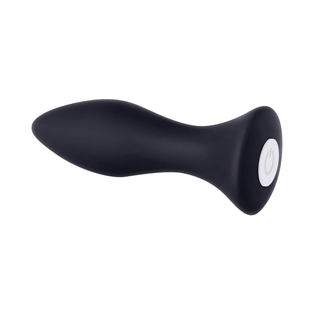 Evolved Mighty Mini Rechargeable Vibrating Silicone Anal Plug Black - Image 3