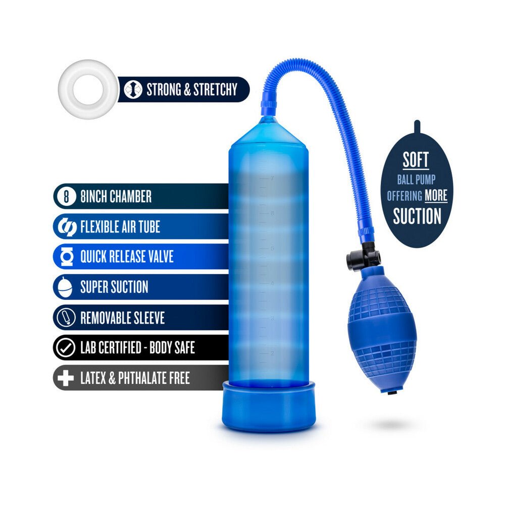 Performance VX101 Male Enhancement Pump Blue - Image 5