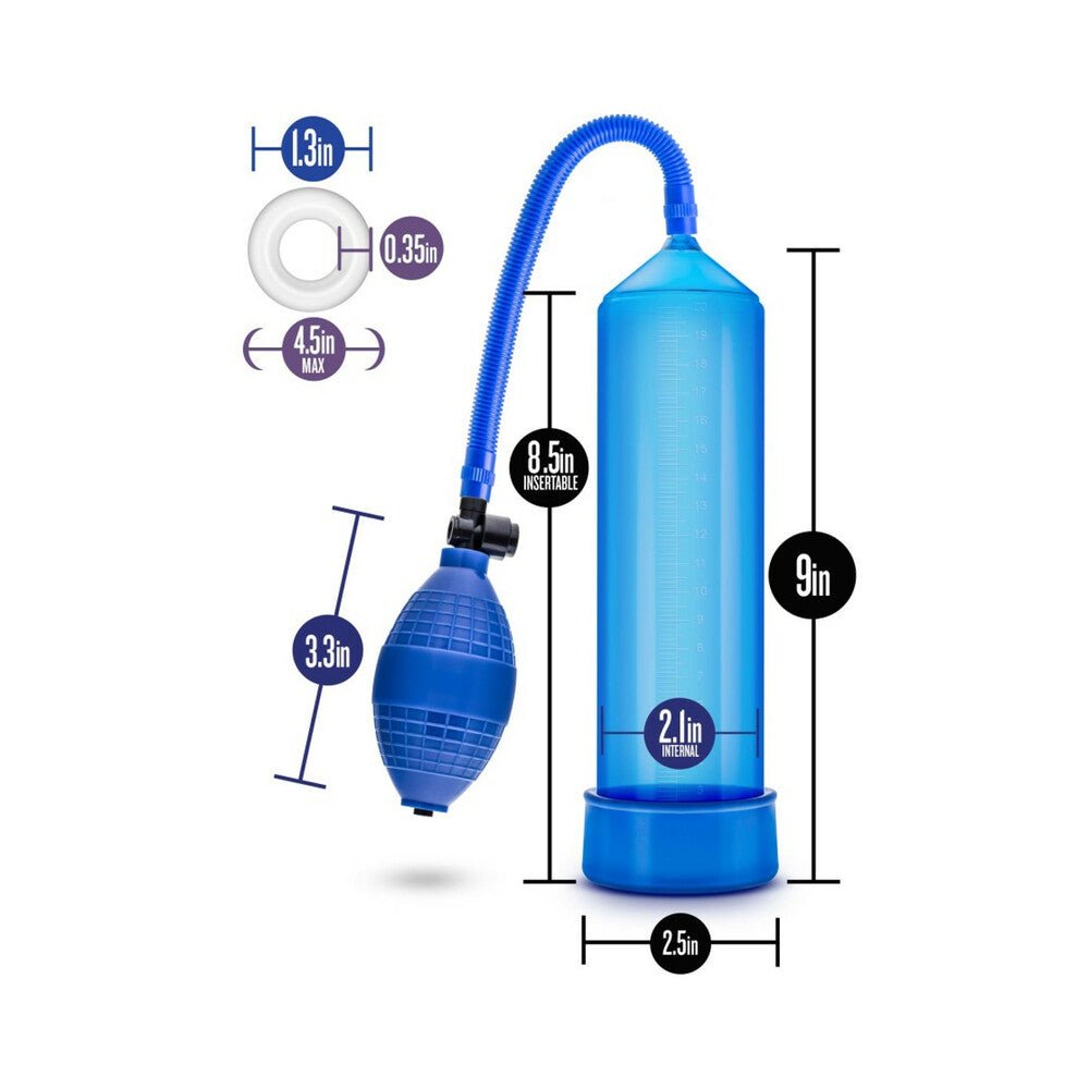 Performance VX101 Male Enhancement Pump Blue - Image 6