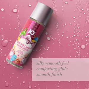 JO Candy Shop Cotton Candy Flavored Water-Based Lubricant 2 oz. - Image 5