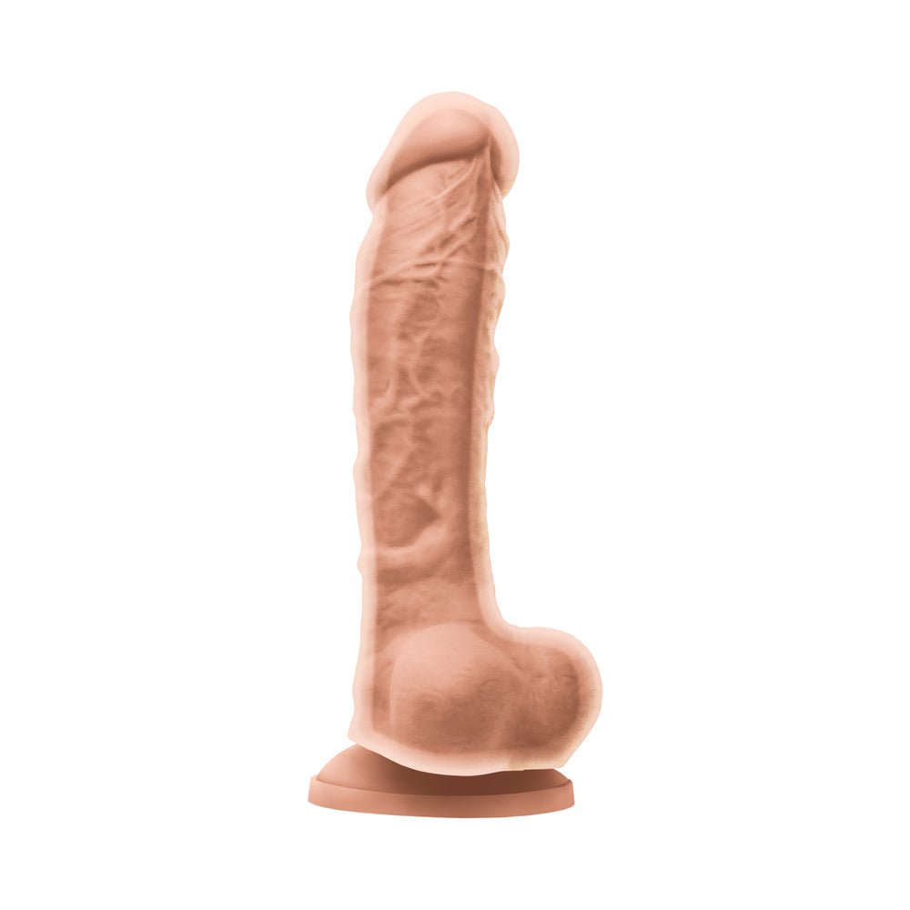 Colours Dual Density 8 in. Dildo Beige - Image 2