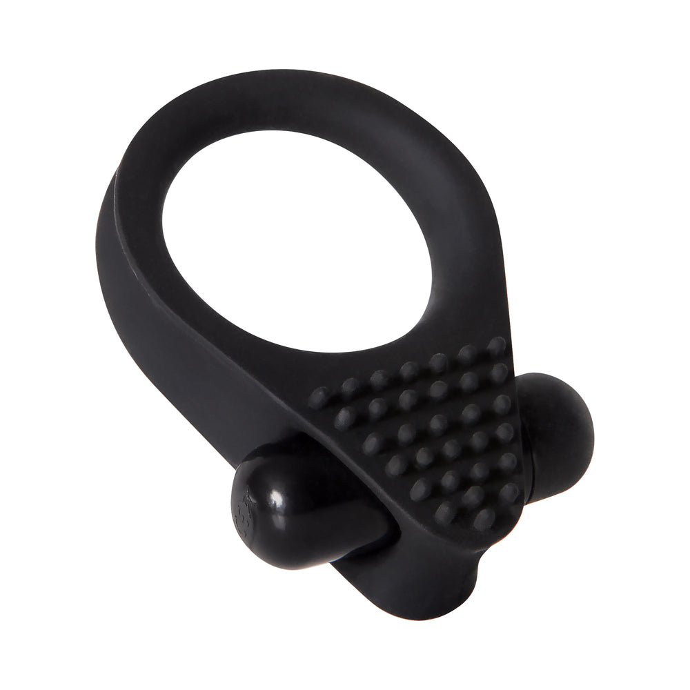 Zero Tolerance Black Knight Vibrating Cockring Black - Image 2
