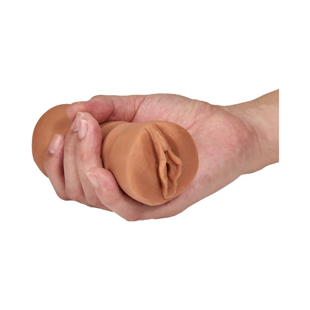M for Men Sofia Vagina Stroker with Bullet Vibrator Tan - Image 5