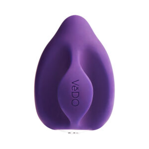 Alternative view of VeDO Yumi Rechargeable Finger Vibe - Deep Purple