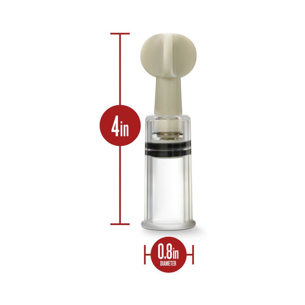 Temptasia Clit and Nipple Twist Suckers 3-Piece Set Clear - Image 4