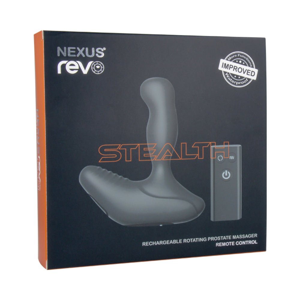 Nexus REVO STEALTH Remote Control Rotating Prostate Massager - Black - Image 8