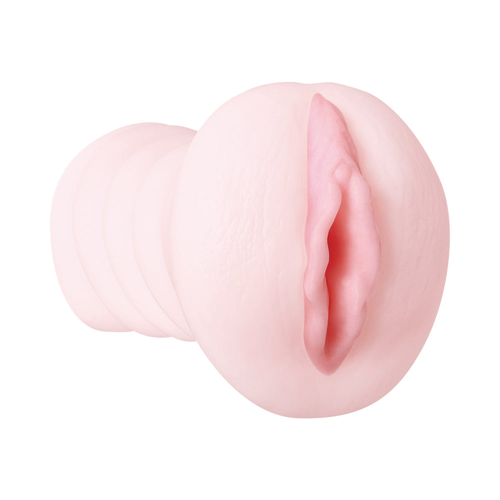 Adam & Eve Juicy Lucy Self-Lubricating Stroker Beige - Image 3