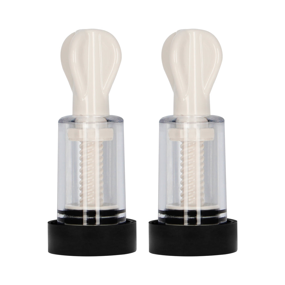 ElectroShock Remote-Controlled E-Stimulation Nipple Suckers White - Image 2