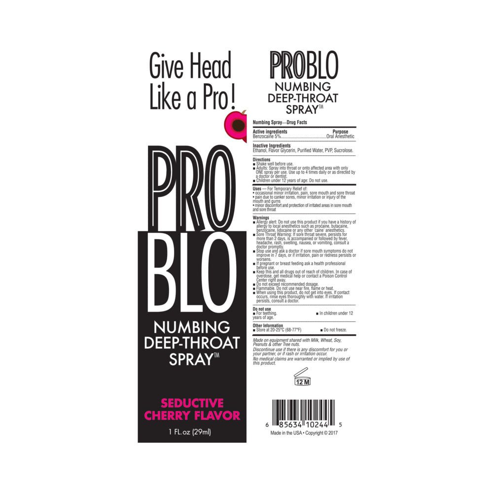 Problo Numbing Spray- Cherry - Image 2