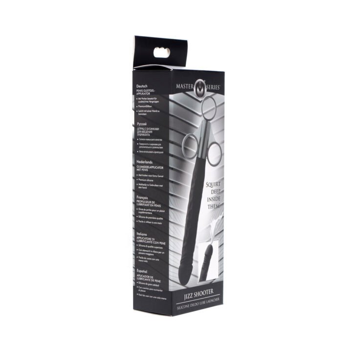 Master Series Jizz Shooter Silicone Dildo Lube Launcher