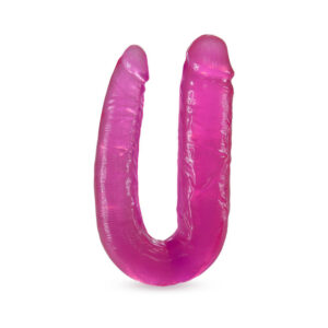 Alternative view of B Yours Double Headed Dildo 18 in. Pink