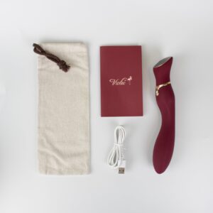 Alternative view of Chance Touch Screen G-Spot Vibrator in Wine