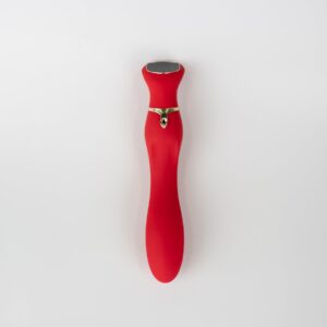 Alternative view of Chance Touch Screen G-Spot Vibrator in Red