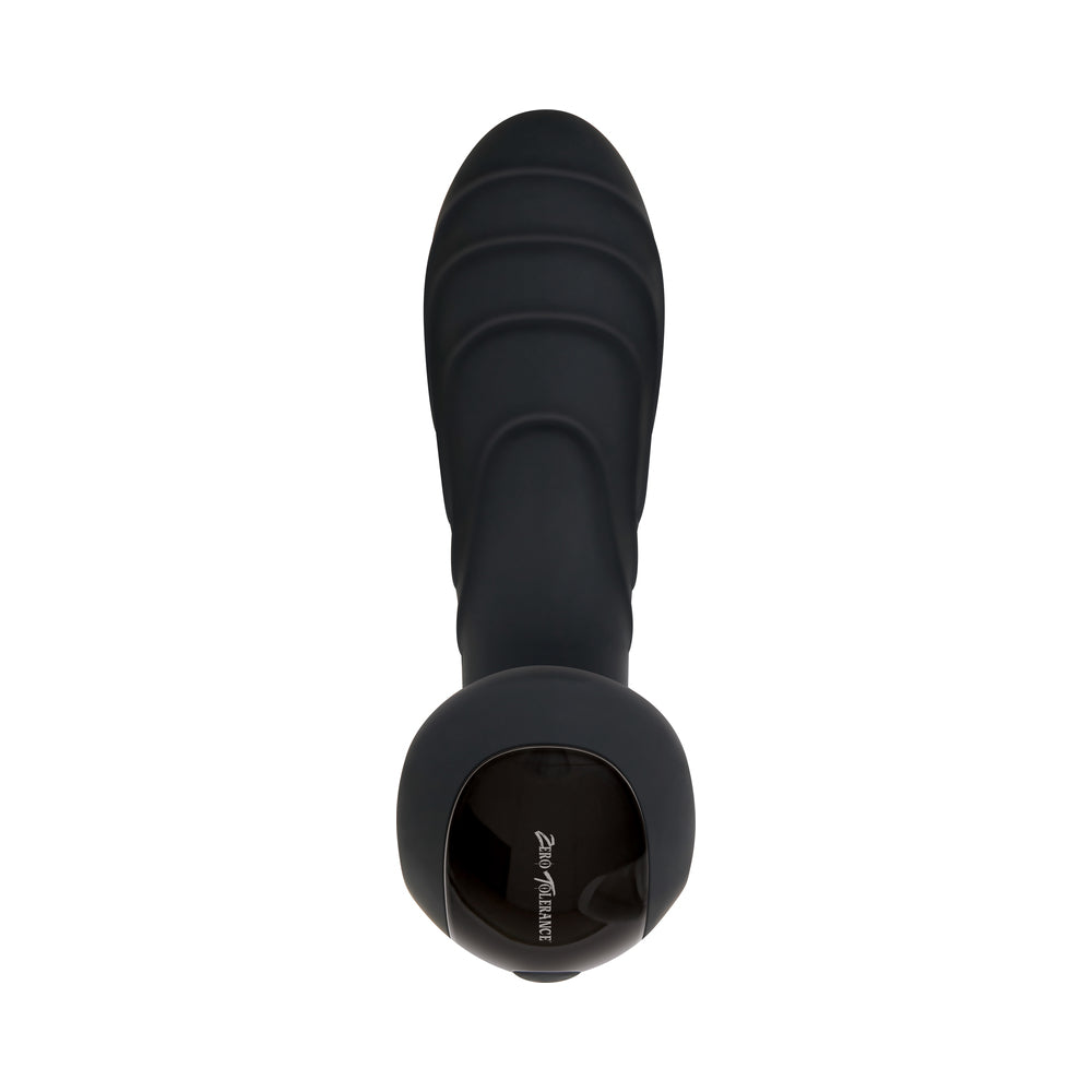 Zero Tolerance The Gentleman Rechargeable Vibrating Silicone Prostate Massager Black - Image 5