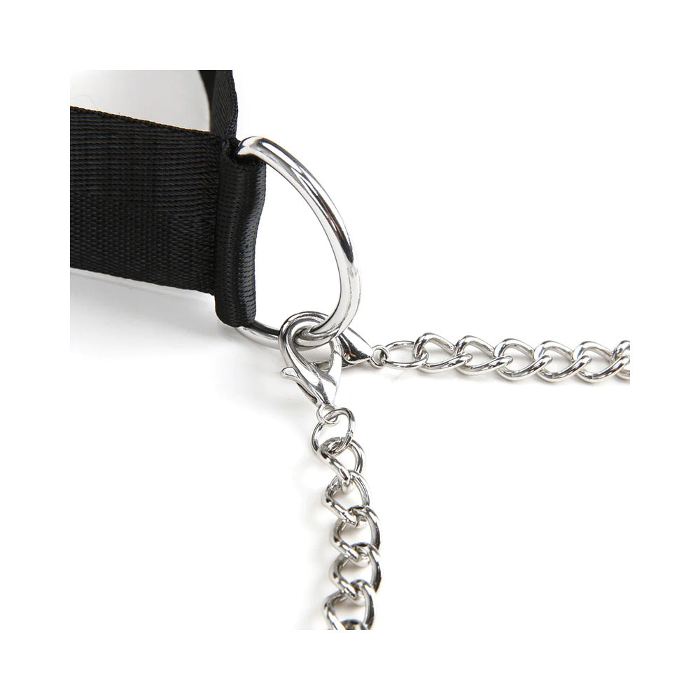 Lux Fetish Collar & Nipple Clamps with Adjustable Pressure - Image 5