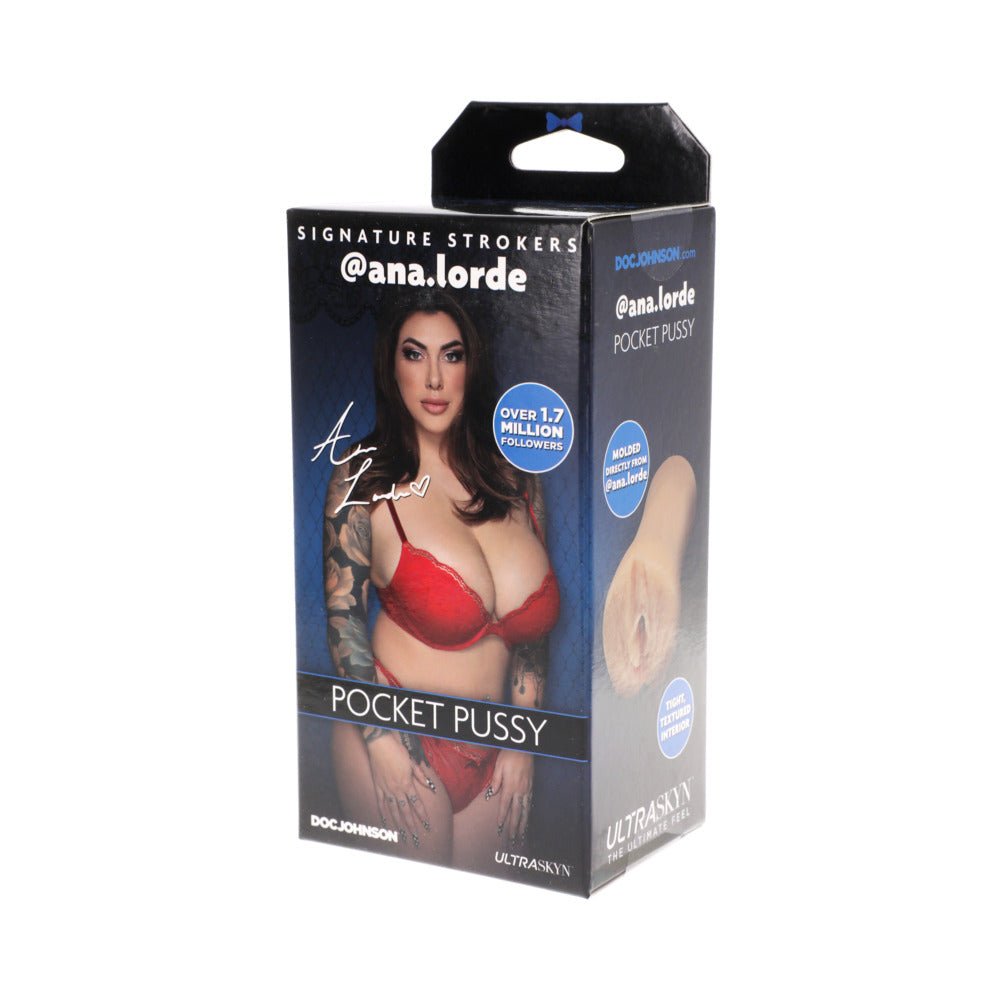 Signature Strokers - Girls of Social Media - @ana.lorde - ULTRASKYN Pocket Pussy Vanilla - Image 7